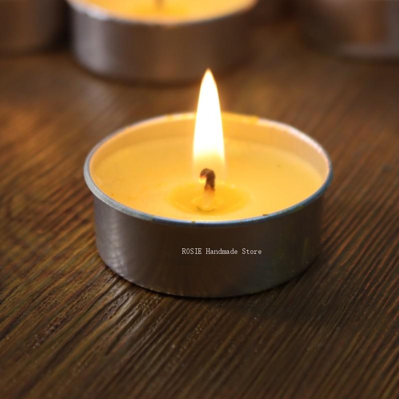 Candle Making Tips - Kotak aluminium bundar lilin teh kosong