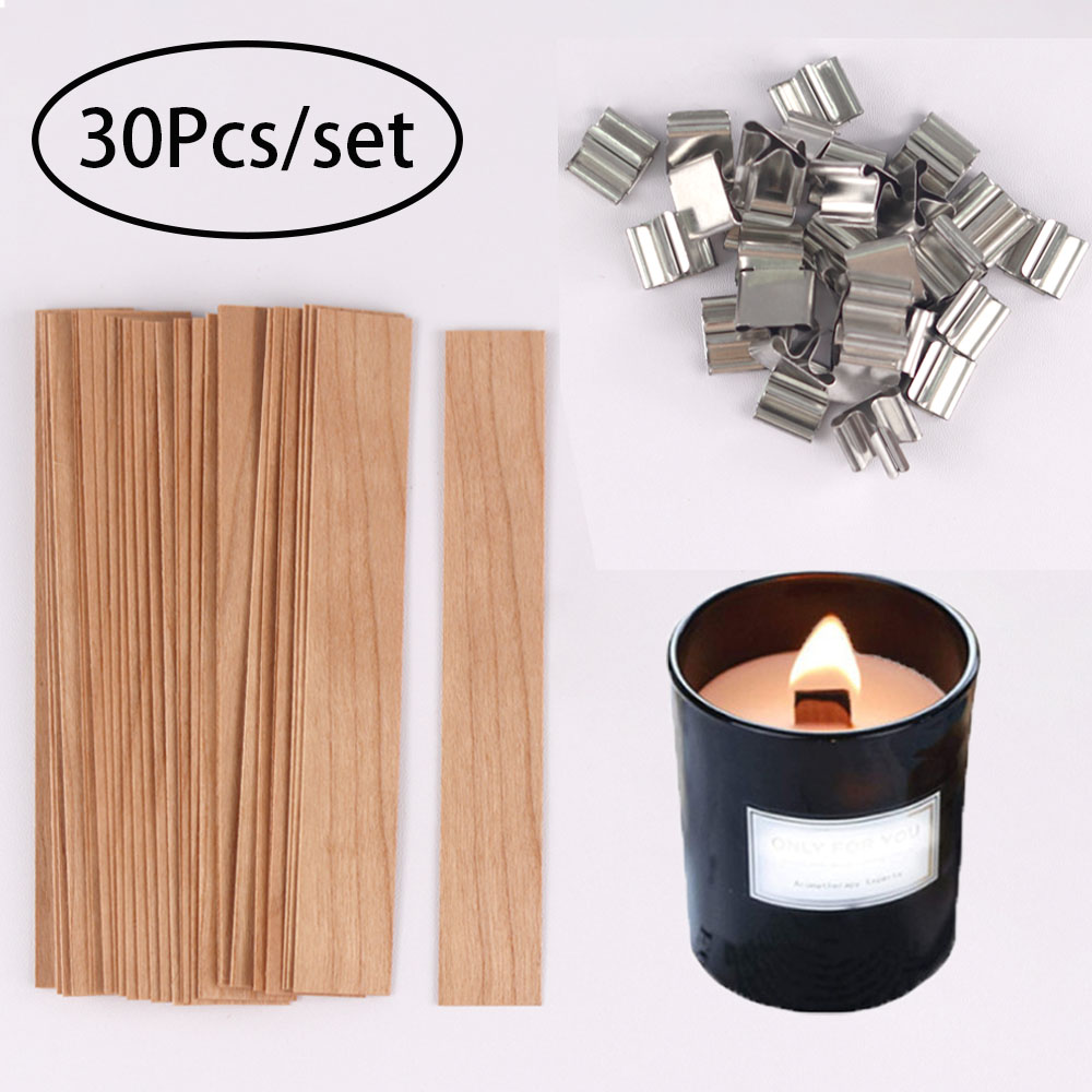 Candle Making Jug - 30 buah Set sumbu lilin kayu