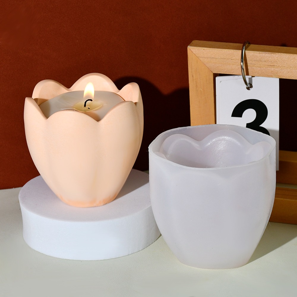Pemegang Lilin Tulip silikon c - Candle Making Tips ulasan dan harga