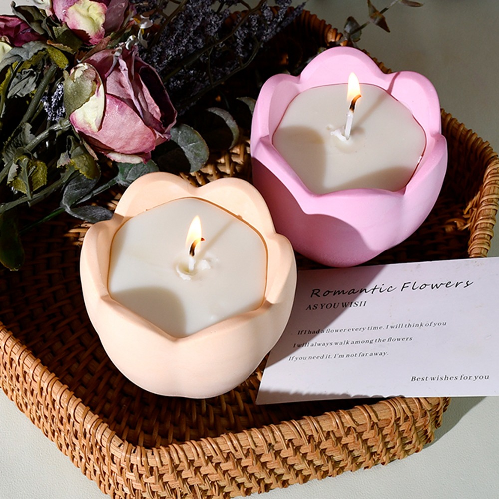 Pemegang Lilin Tulip silikon c - Candle Making Tips ulasan dan harga