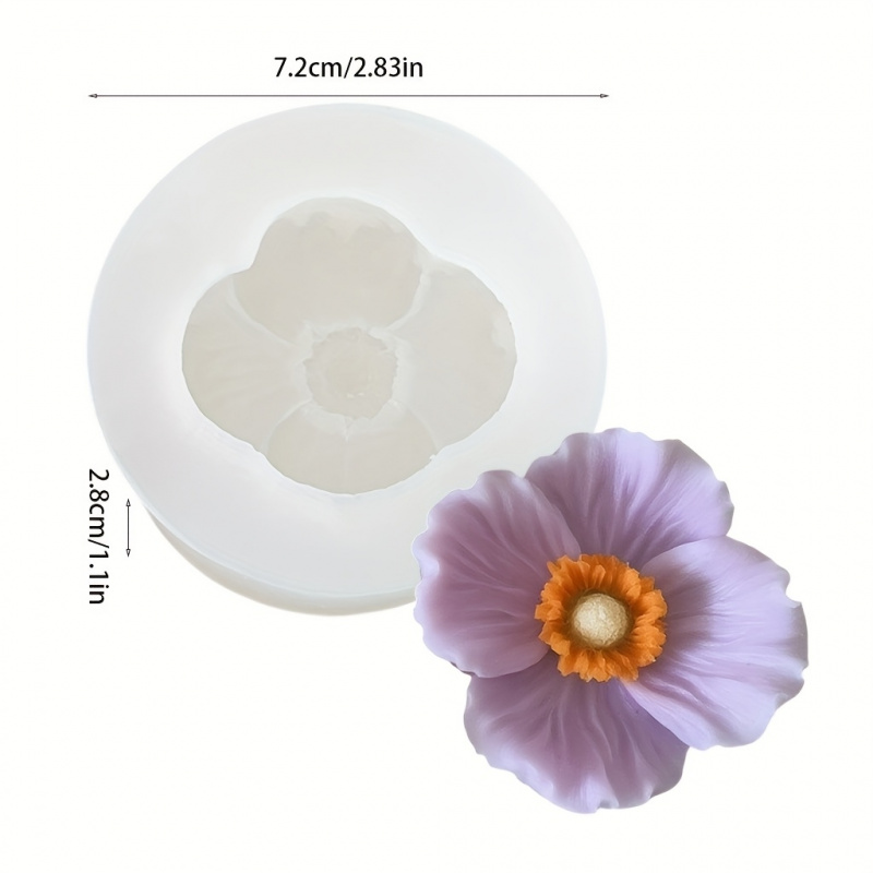 Cetakan silikon 3Flower, Lilin - Candle Making Jug ulasan dan harga