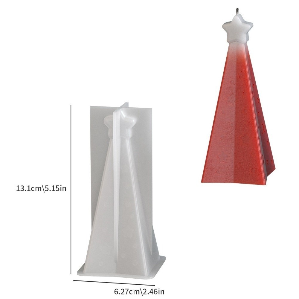 Cetakan Lilin Kerucut Natal Si - Candle Making Kit Xmas ulasan dan harga