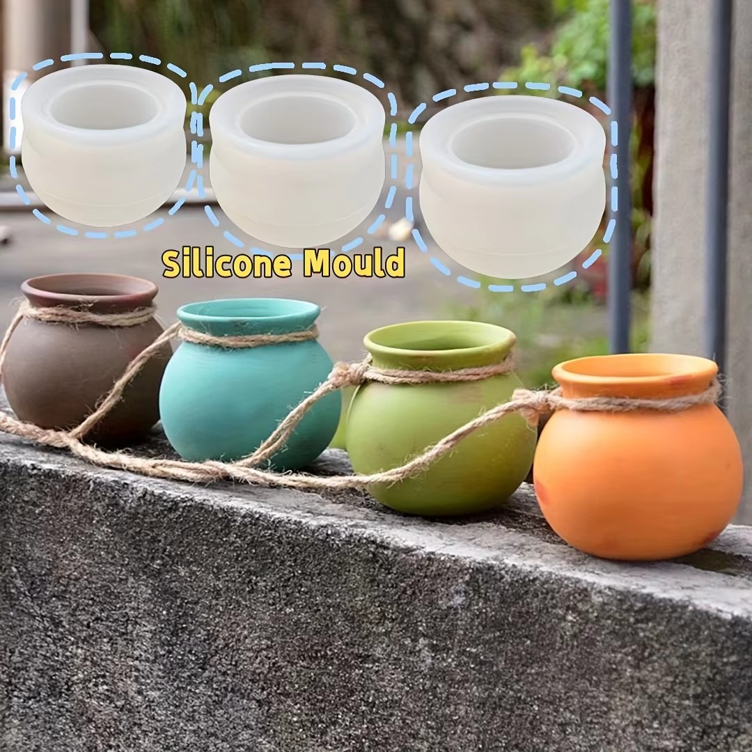 Cetakan Pot Bunga Silikon, Cet - Candle Making Jug ulasan dan harga