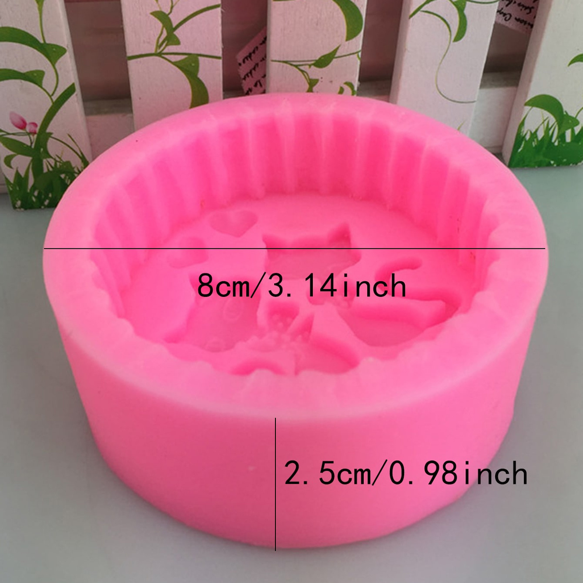 1 Buah Cetakan Sabun Silikon B - Candle Making Tips ulasan dan harga