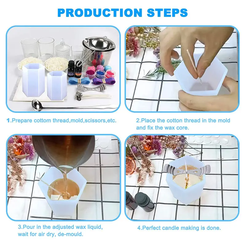 Cetakan Lilin Silikon Silinder - Candle Making Tips ulasan dan harga