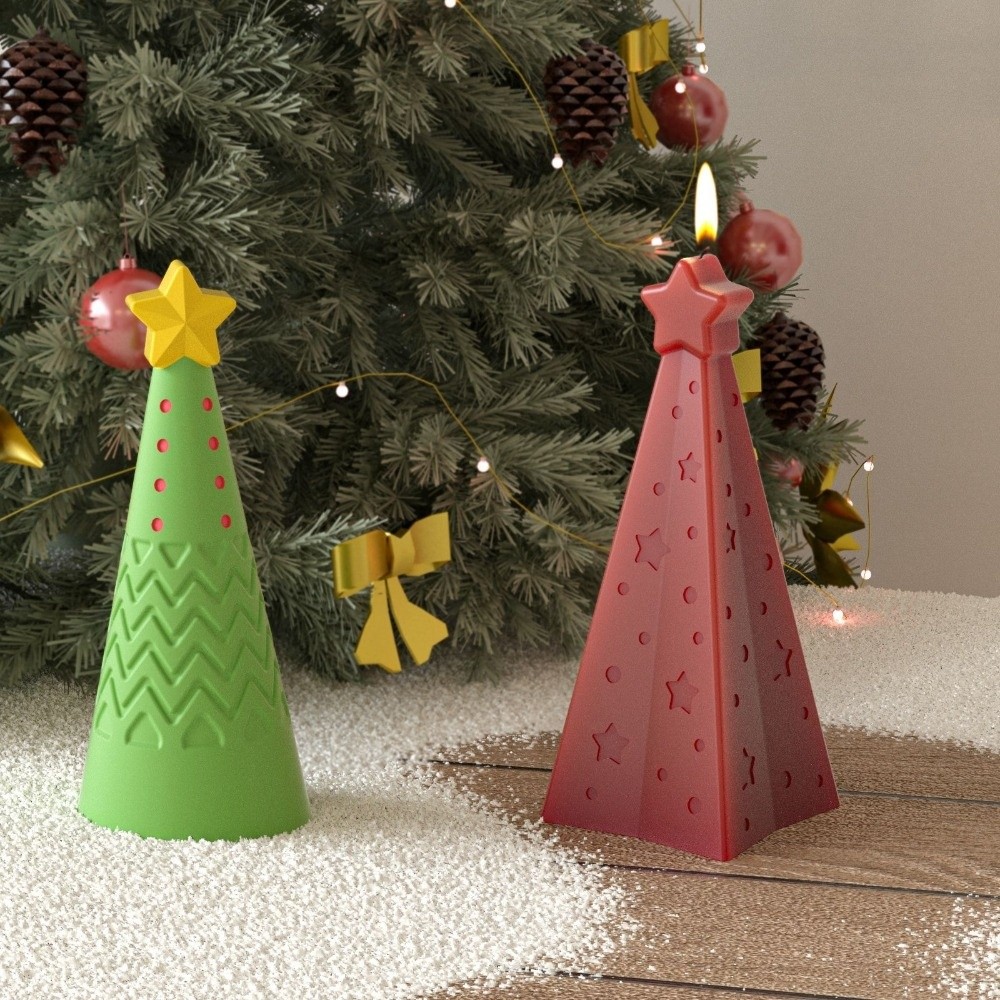 Cetakan Lilin Kerucut Natal Si - Candle Making Kit Xmas ulasan dan harga