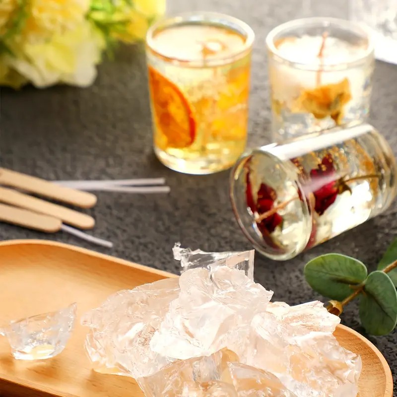 Lilin Kristal Transparan, Lili - Candle Making Tips ulasan dan harga